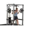 Power Rack With Lat Pulley