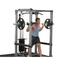 Power Rack With Lat Pulley