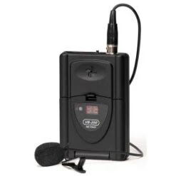 VHF Pocket Transmitter With Clip-on Microphone